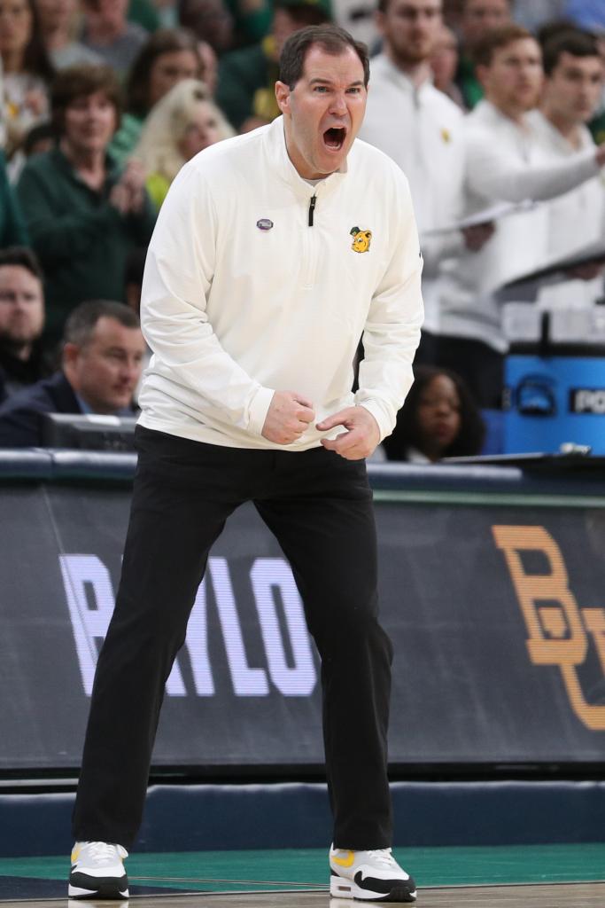 Baylor head coach Scott Drew