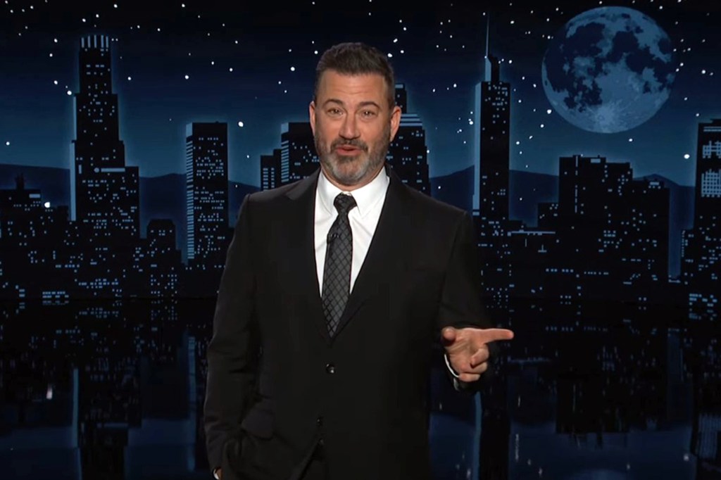 Jimmy Kimmel slams Donald Trump in his monologue on April 15, 2024.