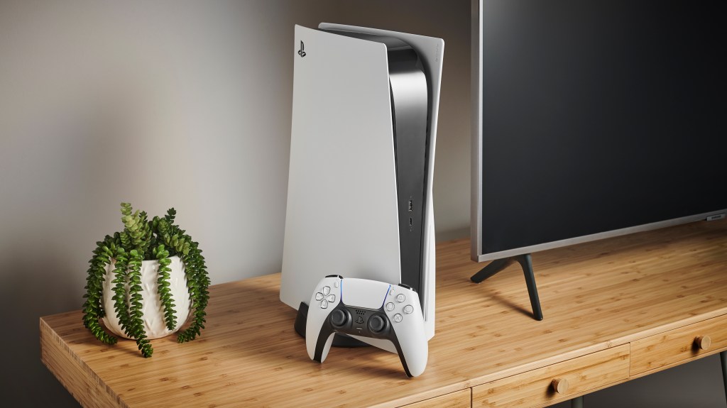 Rahi advertised PlayStation 5's, similar to this console. 