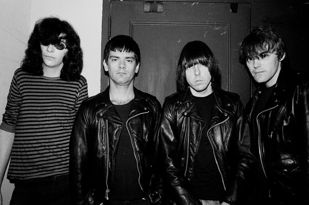 A 1980 portrait of the legendary rockers, who from left to right are Joey Ramone, Dee Dee Ramone, Johnny Ramone and Marky Ramone. 