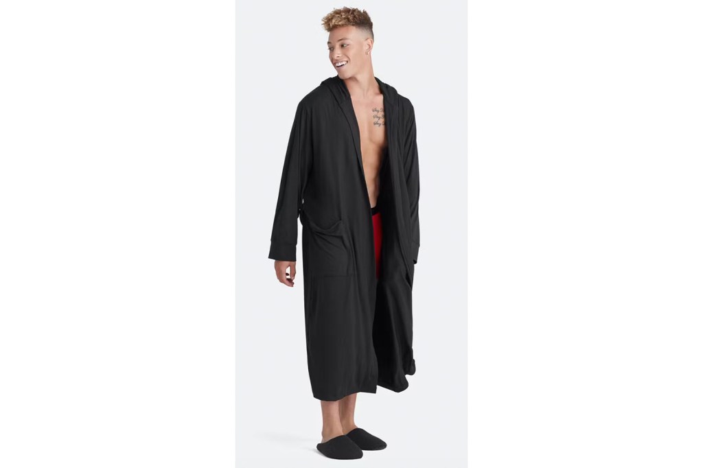 A man wearing a robe