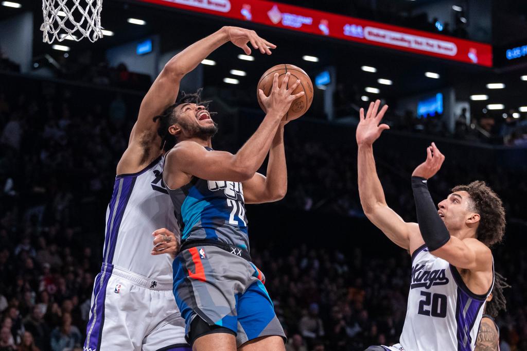 Cam Thomas led the Nets by 21 points in their loss to the Kings.