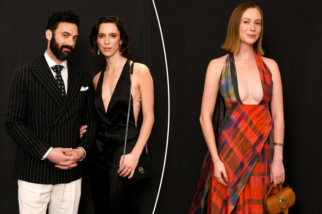 Side-by-side of Morgan Spector, Rebecca Hall and Hannah Einbinder.