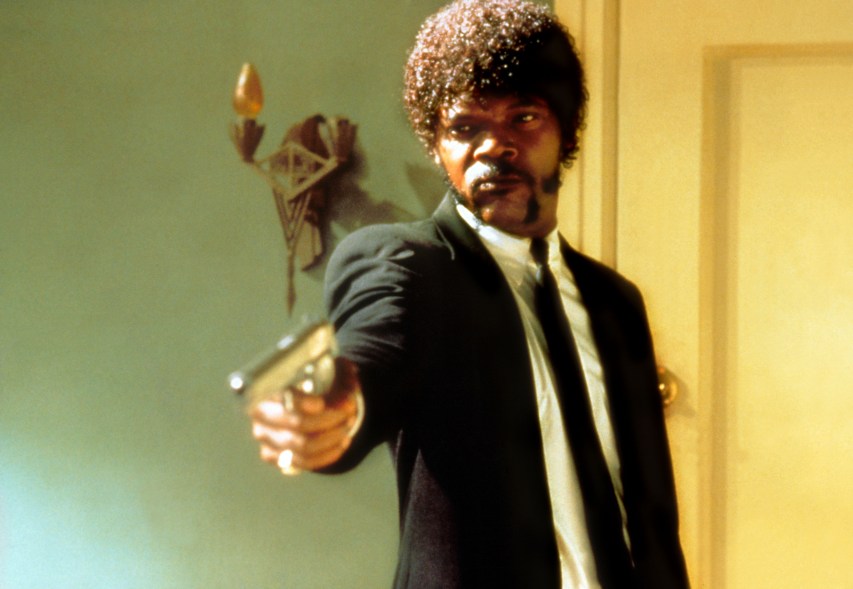 Samuel L. Jackson played "Jules Winnfield", John Travolta played "Vincent Vega", Harvey Keitel played "The Wolf" in the Quentin Tarantino classic, "Pulp Fiction" 1994.