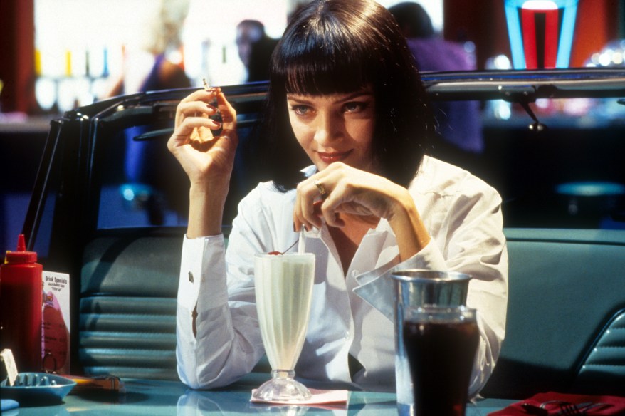 Uma Thurman played Mia Wallace in "Pulp Fiction" 1994.