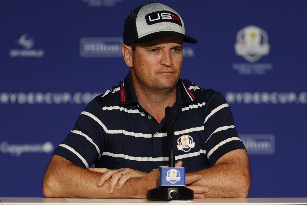 Zach Johnson served as the U.S. Ryder Cup captain in 2023.