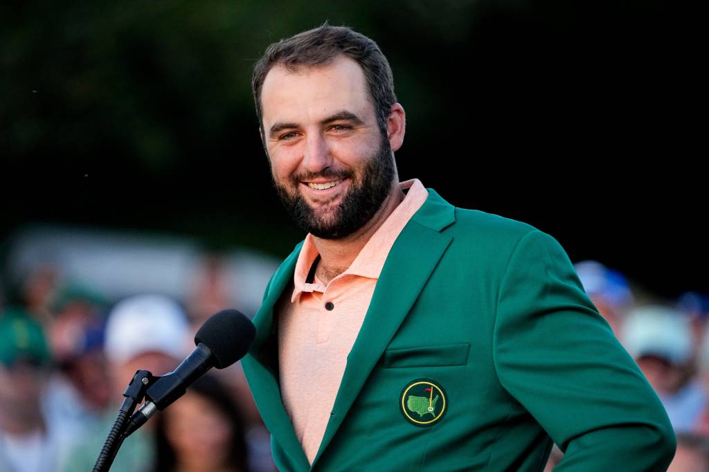 Scottie Scheffler won his second Masters in three years on April 14, 2024.