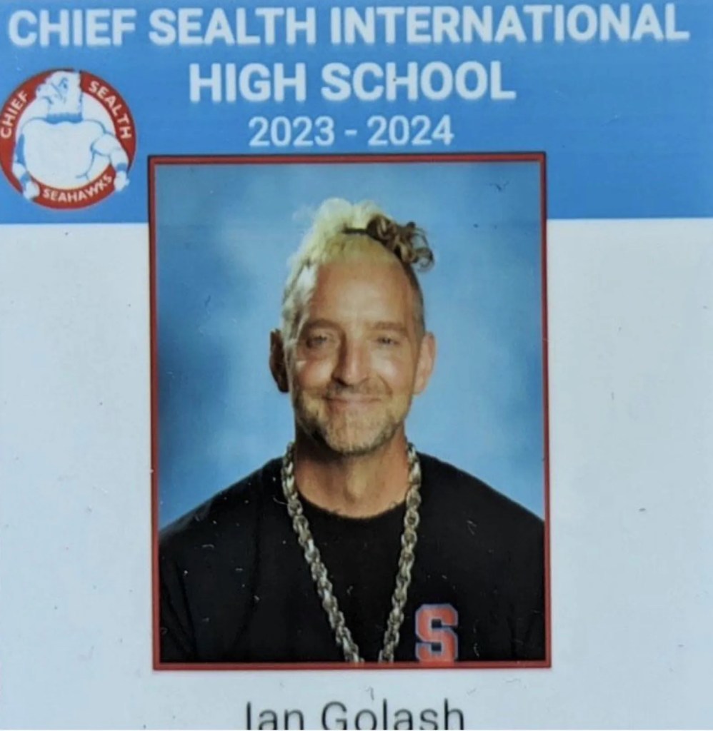 Ian Golash allegedly berated a student who identified as “straight.”