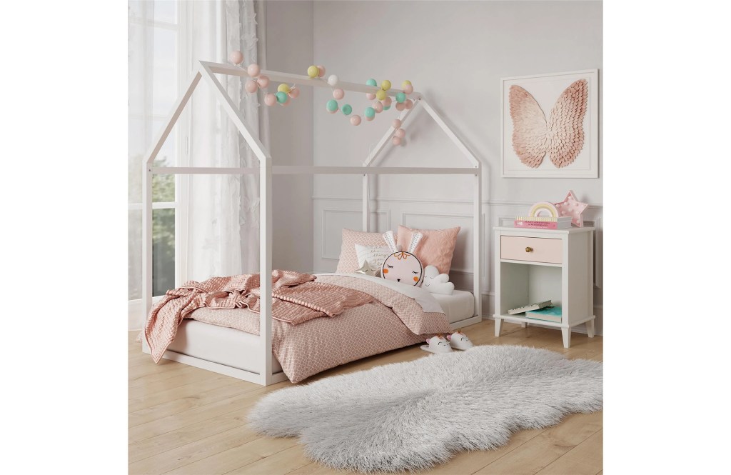 Skyler Metal Montessori House Bed
