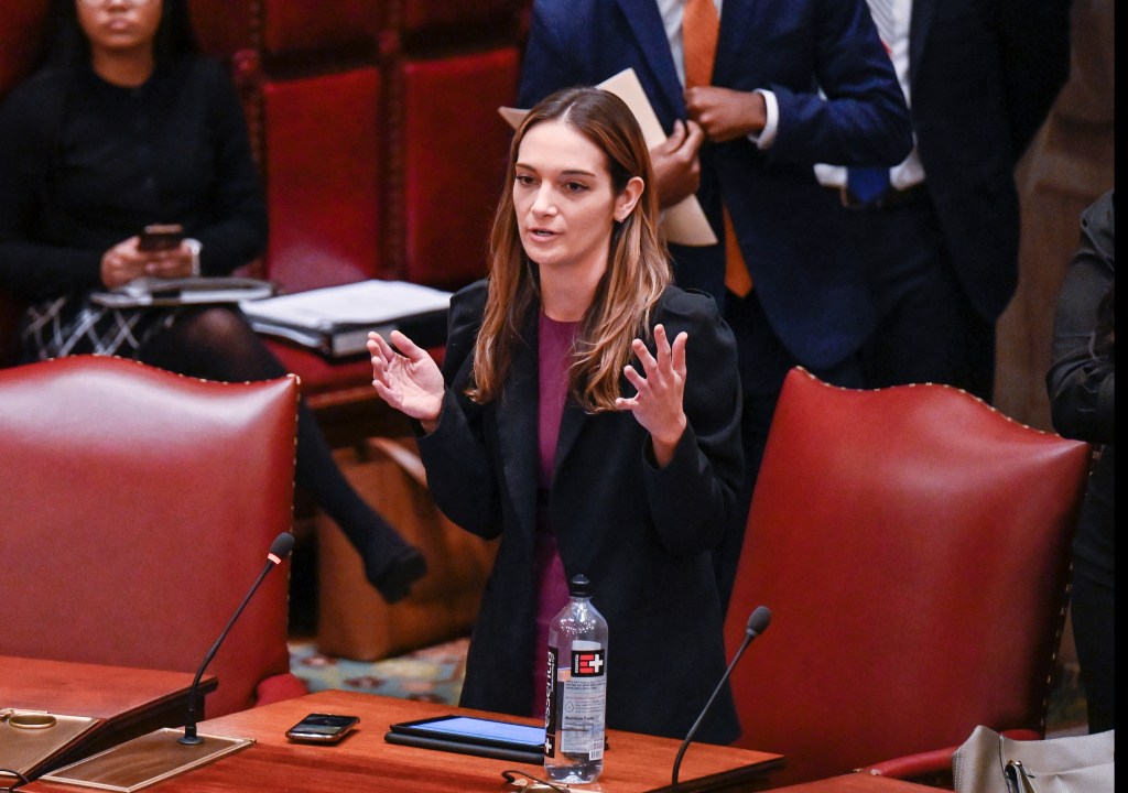 State Sen. Julia Salazar,