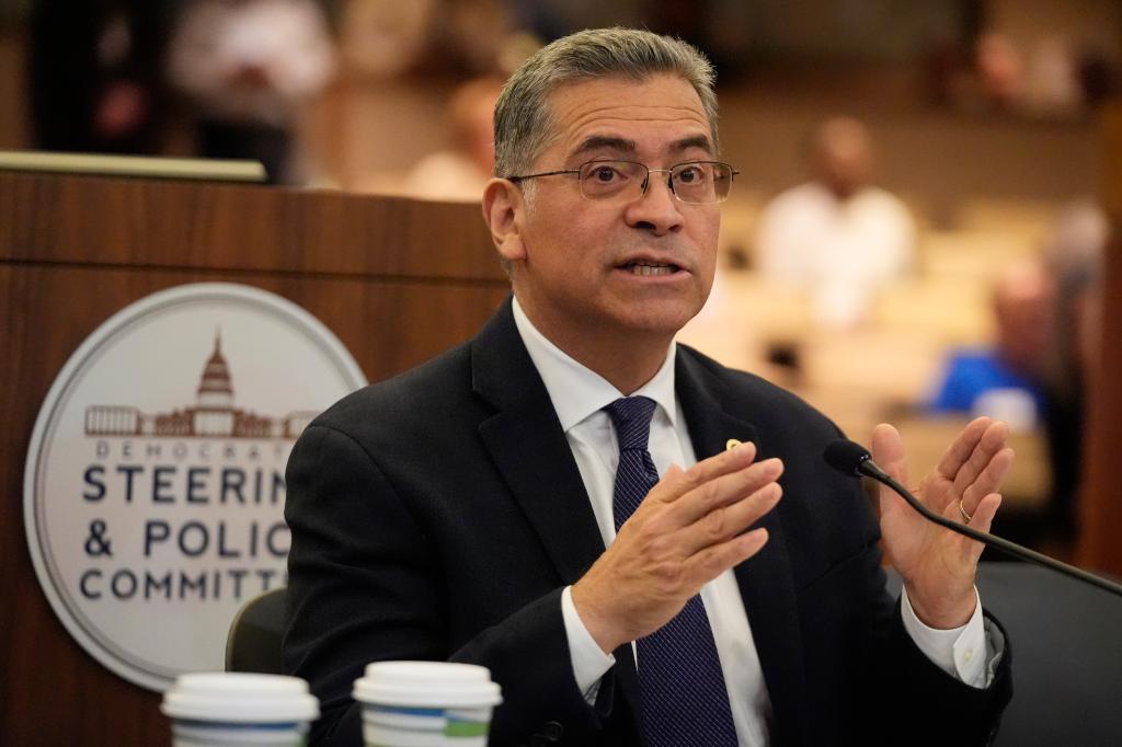 Department of Health and Human Services Secretary Xavier Becerra