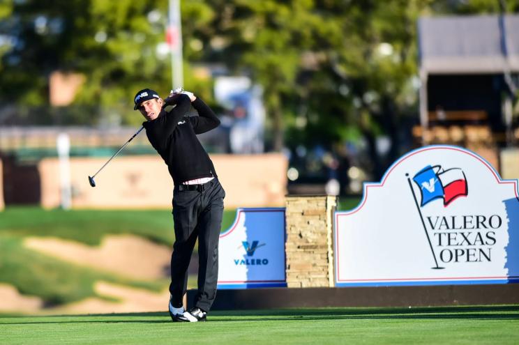 Billy Horschel during second round play of the Valero Texas Open