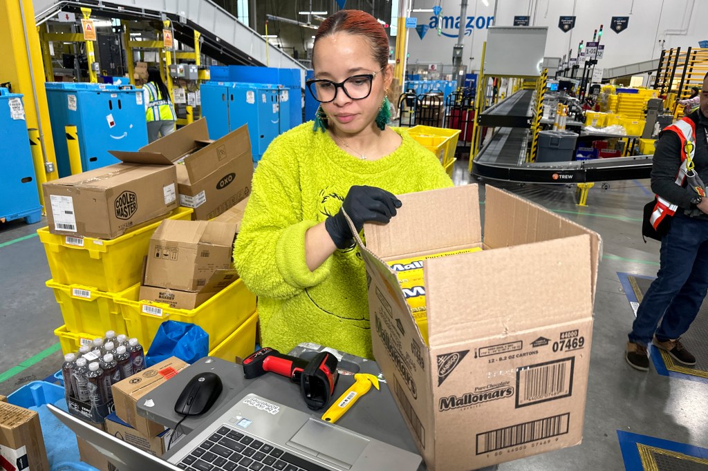 Amazon worker