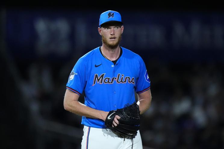 AJ Puk of the Marlins has been a disaster early.