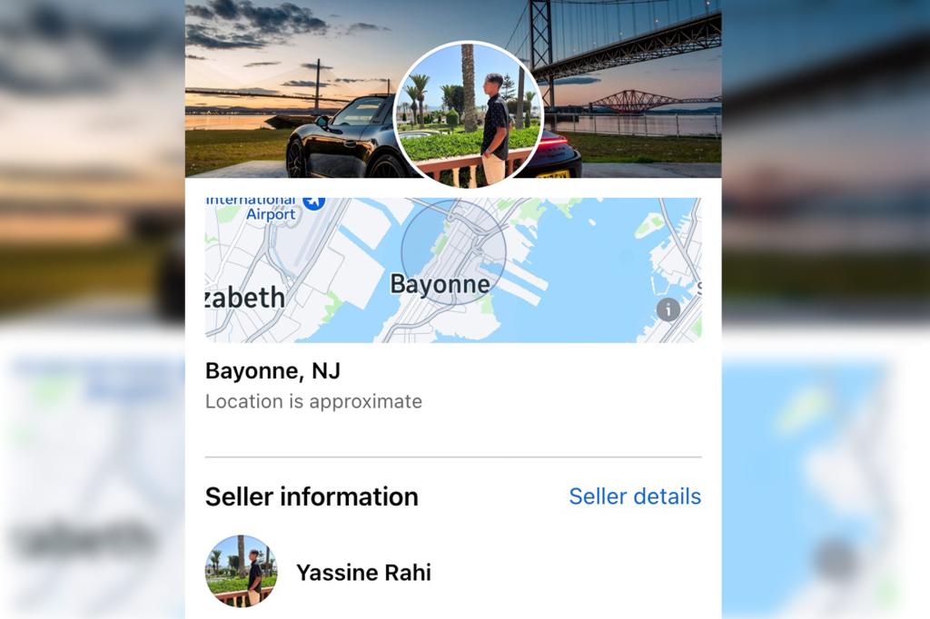 Rahi's seller profile on Facebook.