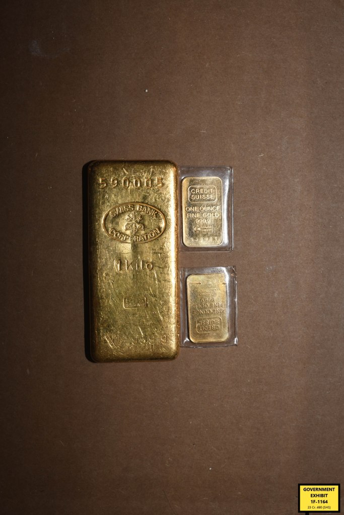 Gold bars