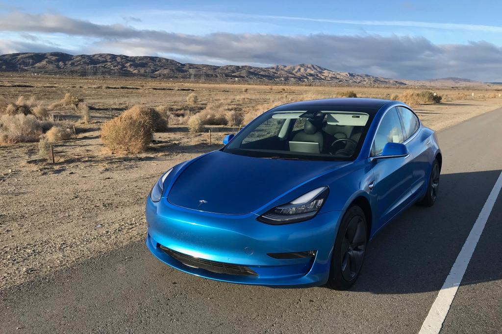 The 2017 Tesla Model 3.