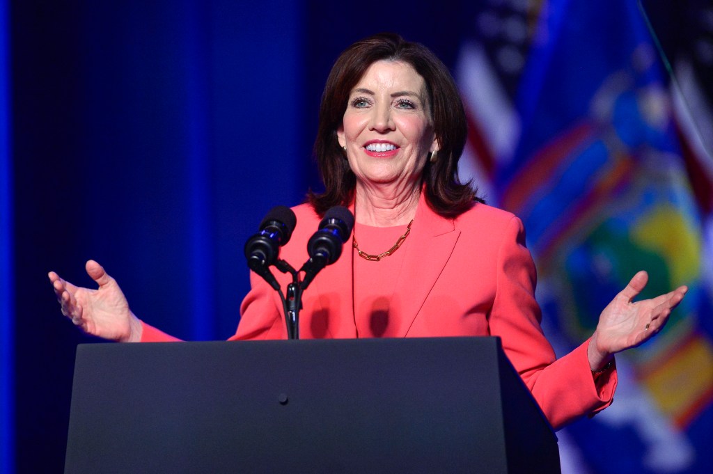 Gov. Kathy Hochul will travel to Italy and Ireland to discuss climate change and economics later this week.