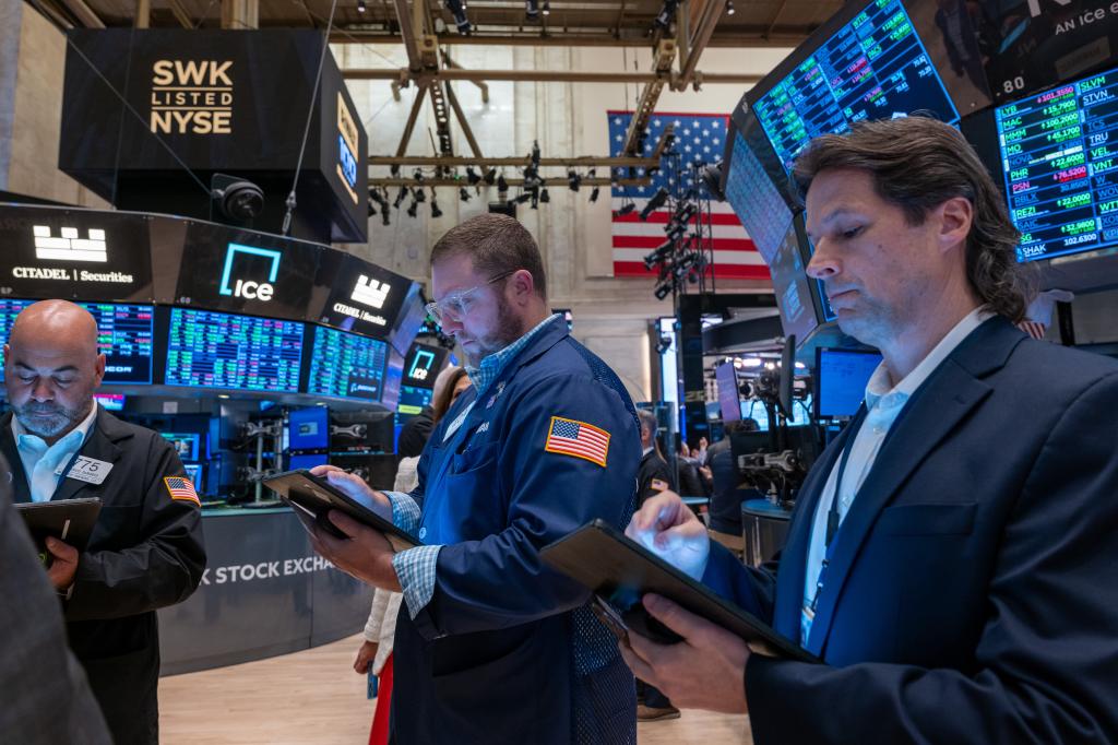 The Dow Jones Industrial Average, the Nasdaq and the S&P 500 were trading flat as of Tuesday afternoon.