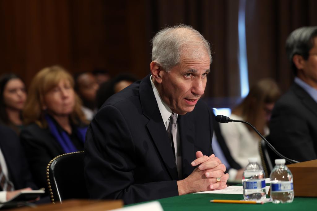 FDIC Chair Martin Gruenberg testifying before the Senate last week.