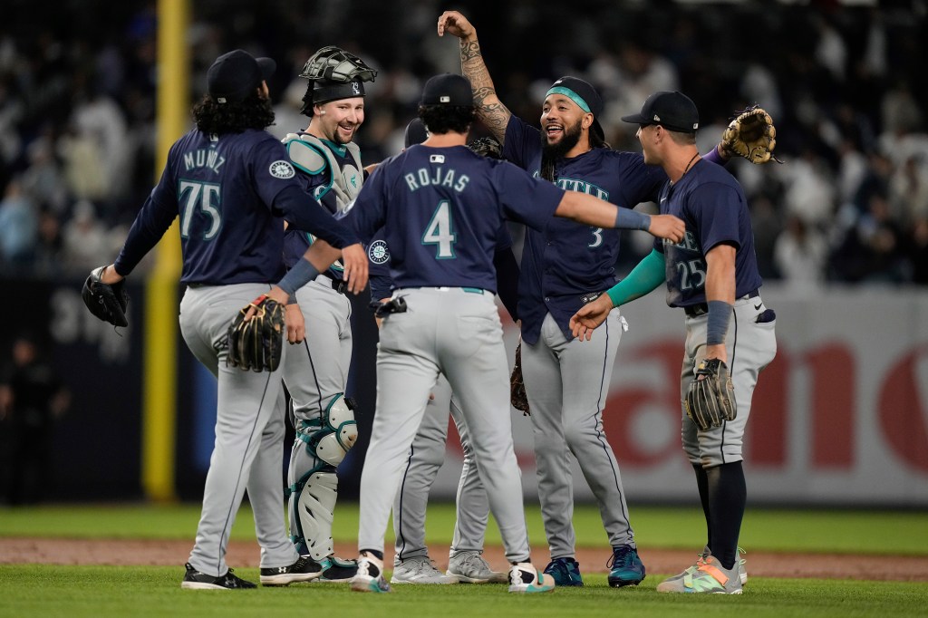 The Mariners stunned the Yankees on Monday.