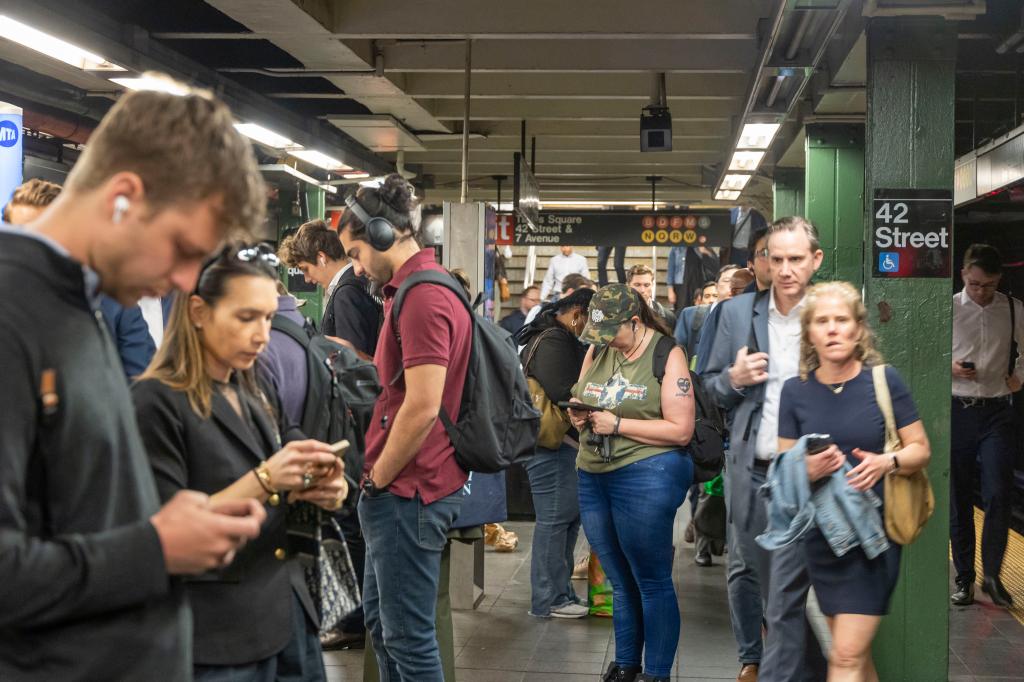 NYC commuters, 