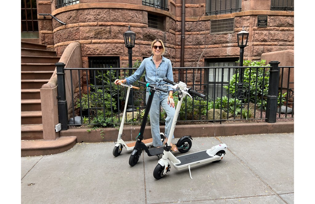 Testing a Levy Light, Unagi, and GOTRAX scooter side by side. 