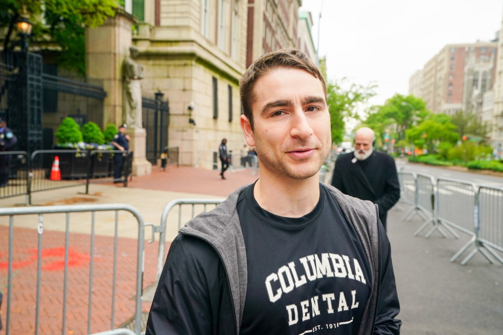 Columbia Dental School graduate Ari Rosen is disappointed by the university's decision to cancel the ceremony.