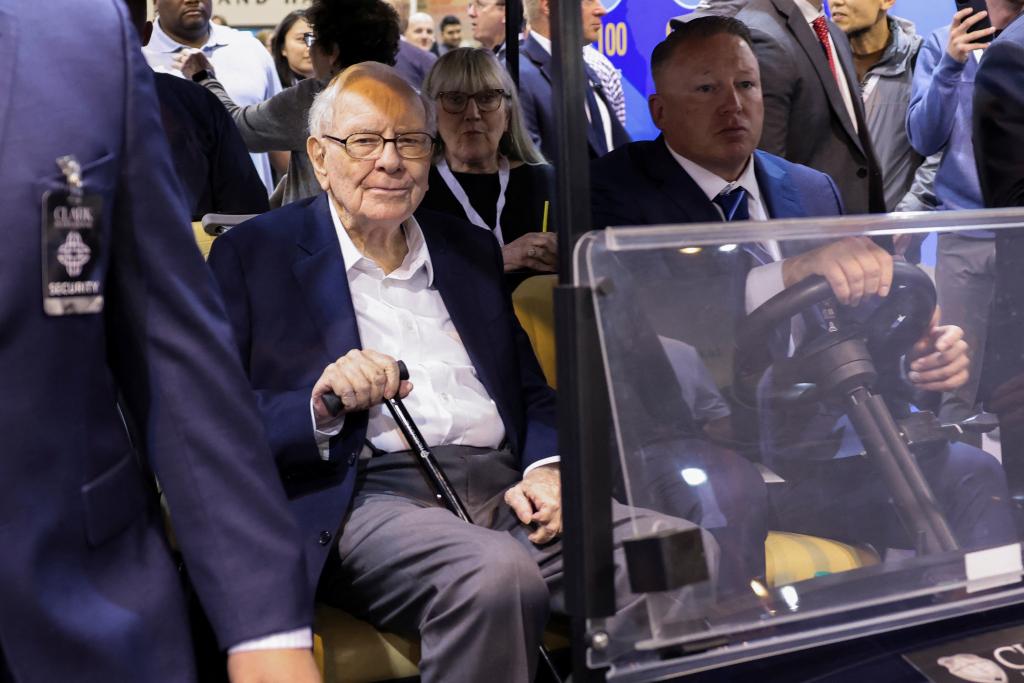 Warren Buffett warned Berkshire Hathaway shareholders about the danger of AI scams at the annual shareholder meeting in Omaha on May 4, 2024.