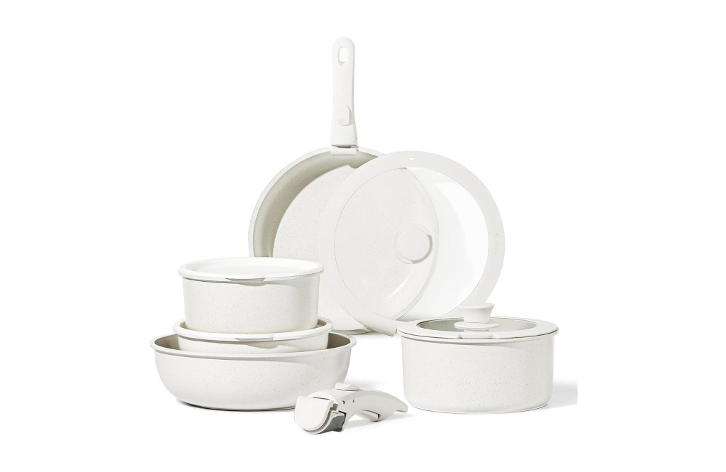 CAROTE 11pcs Pots and Pans Set