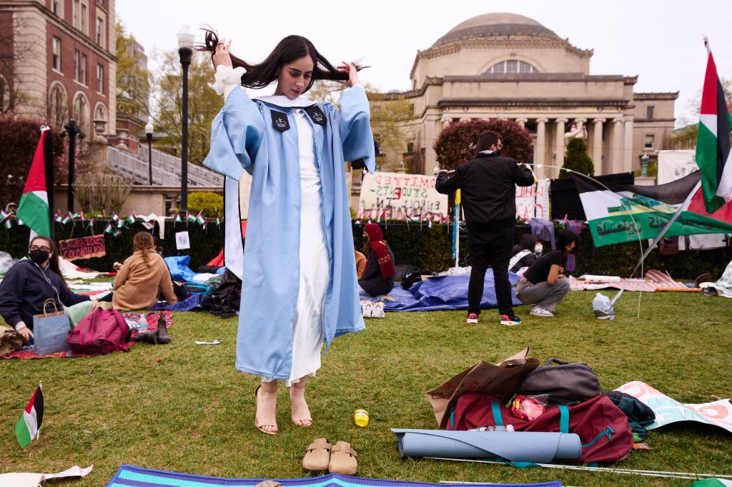 Graduation cancelled at Columbia. 