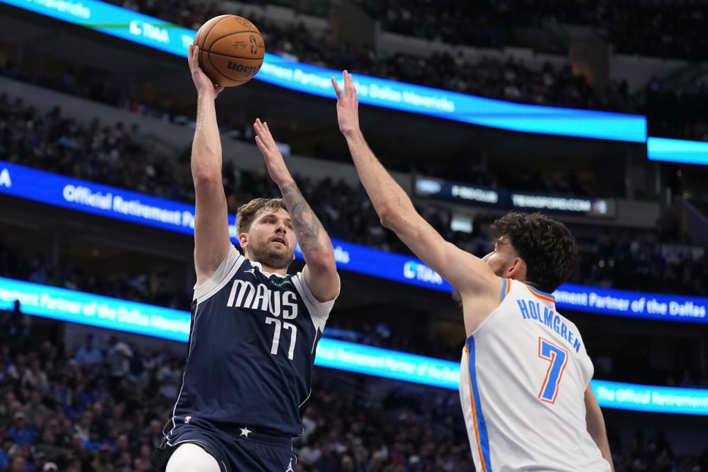 Luka Doncic and the Mavericks take on the Thunder in the Western Conference semifinals starting Tuesday.