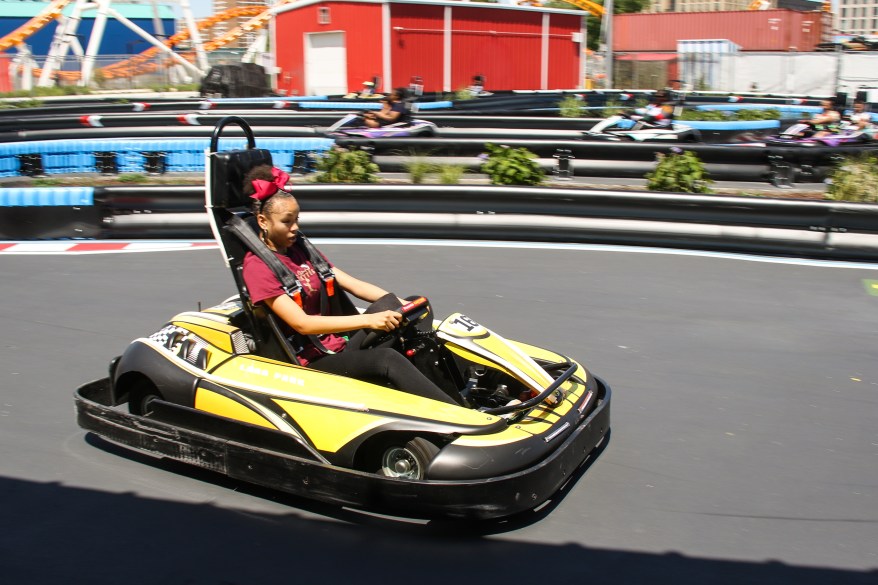 Electric Eden Raceway, Luna Park in Coney Island, Brooklyn.