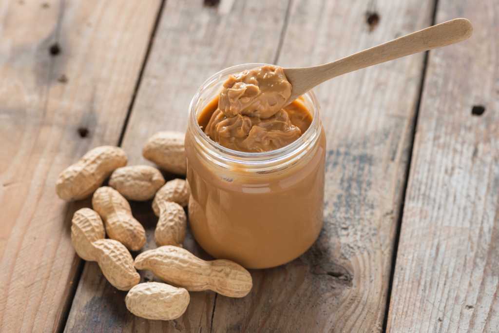 "Peanuts are naturally high in heart-healthy fat! To make the peanut butter 'reduced fat,' the manufacturers dilute the product by adding fillers," Smith said.