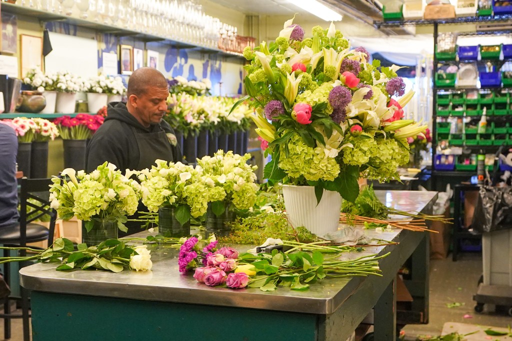 Jesus Rivera, has worked in the store 36 years and is 56 years old, of Superior Florist Ltd. 