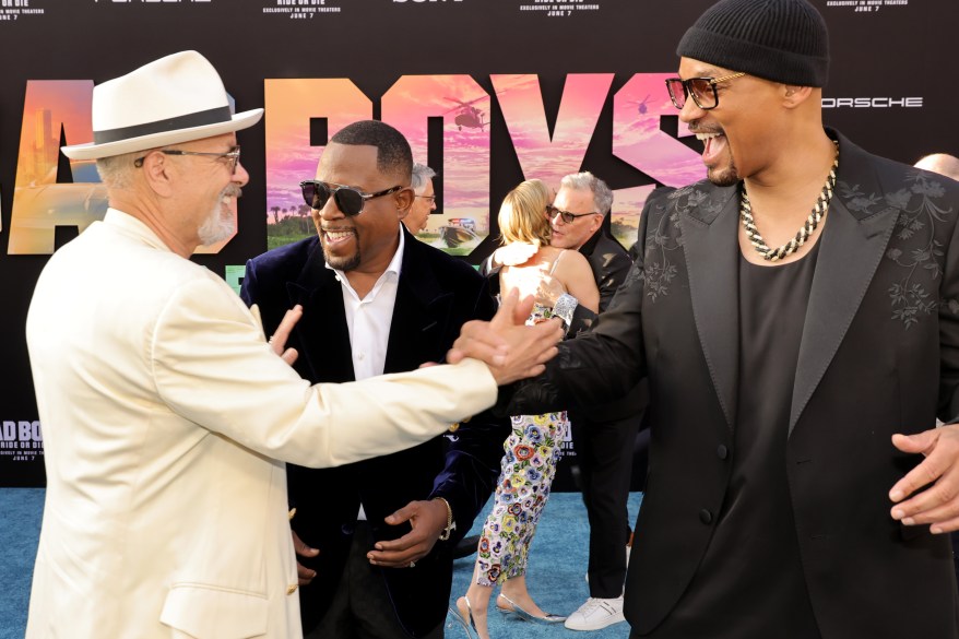 Martin Lawrence and Will Smith attend the Los Angeles Premiere of Columbia Pictures' "Bad Boys: Ride or Die" at TCL Chinese Theatre on May 30, 2024 in Hollywood, California.