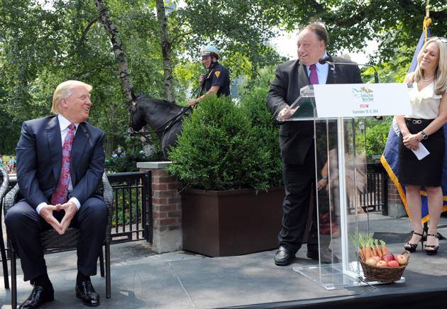 Trump and Catsimatidis.