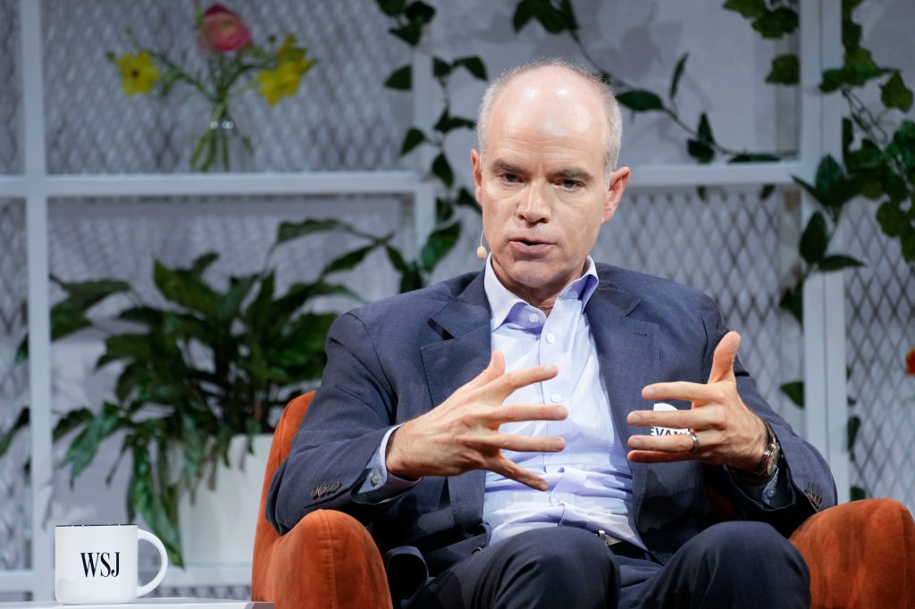 Joseph Kahn, Executive Editor of The New York Times, speaking at a panel on global reporting safety at WSJ's Future of Everything Festival