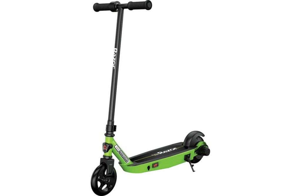 Black Label E90 Electric Scooter - Green, for Kids Ages 8+ and up to 120 lbs, up to 10 mph