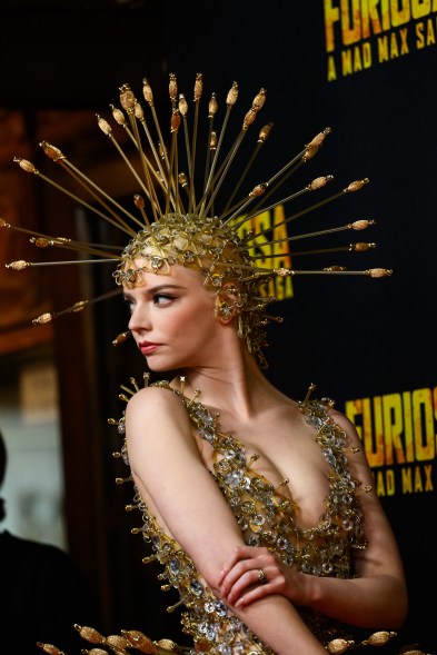 Anya Taylor-Joy in a dress at the Australian premiere of 'Furiosa: A Mad Max Saga'