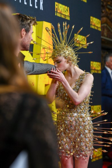 Anya Taylor-Joy in a dress at the Australian premiere of 'Furiosa: A Mad Max Saga'