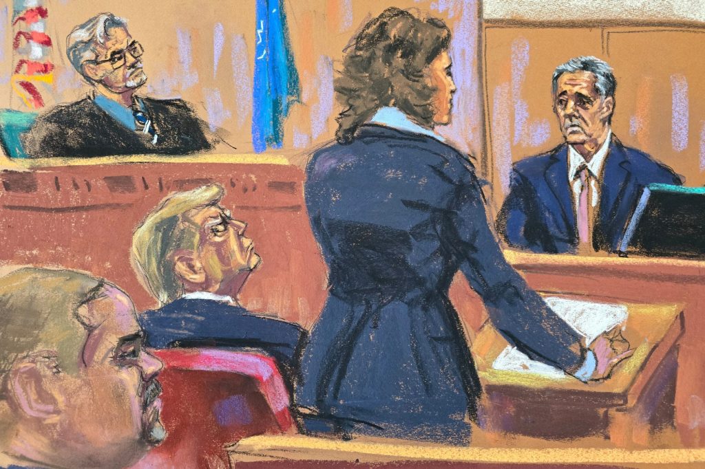Michael Cohen testified in former President Donald Trump's hush money trial on May 13, 2024.