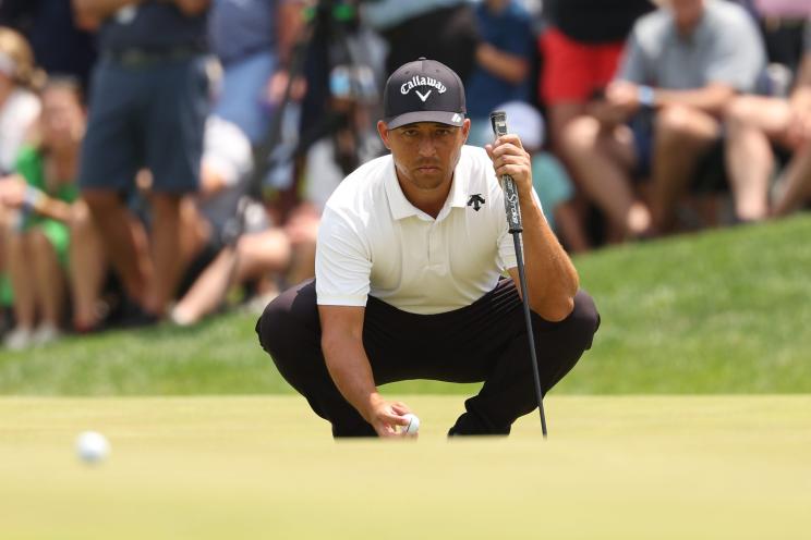 Xander Schauffele is the tournament leader after Round 1 of the PGA Championship.