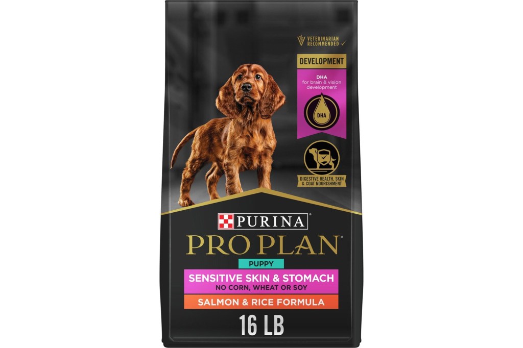 
Purina Pro Plan Puppy Sensitive Skin & Stomach Salmon & Rice Dry Dog Food