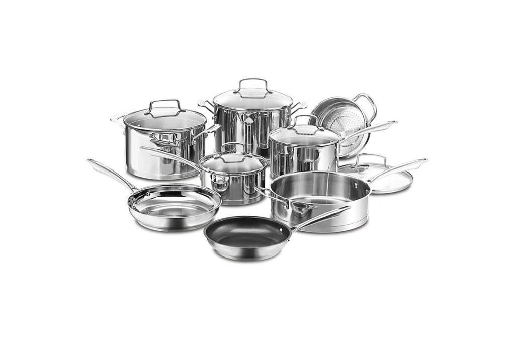 Stainless steel cookware set