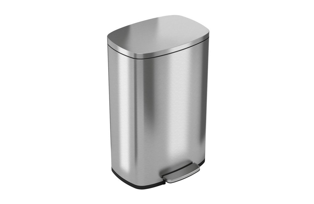 SoftStep Deodorizer Stainless Steel 13 Gallon Step on Trash Can
