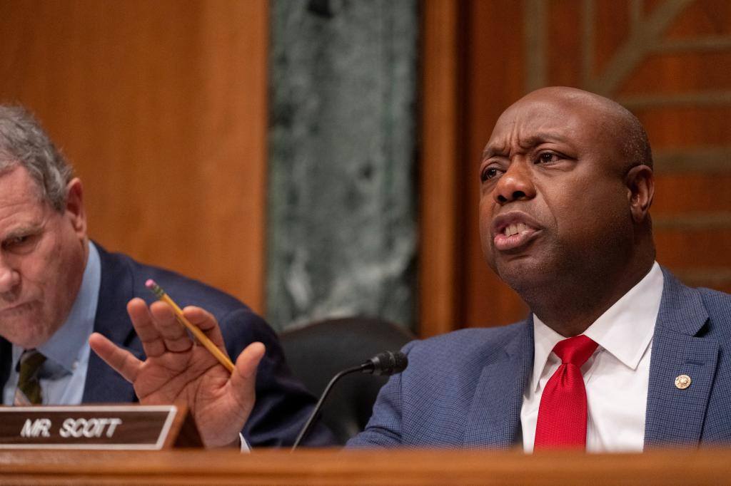 Sen. Tim Scott last week.