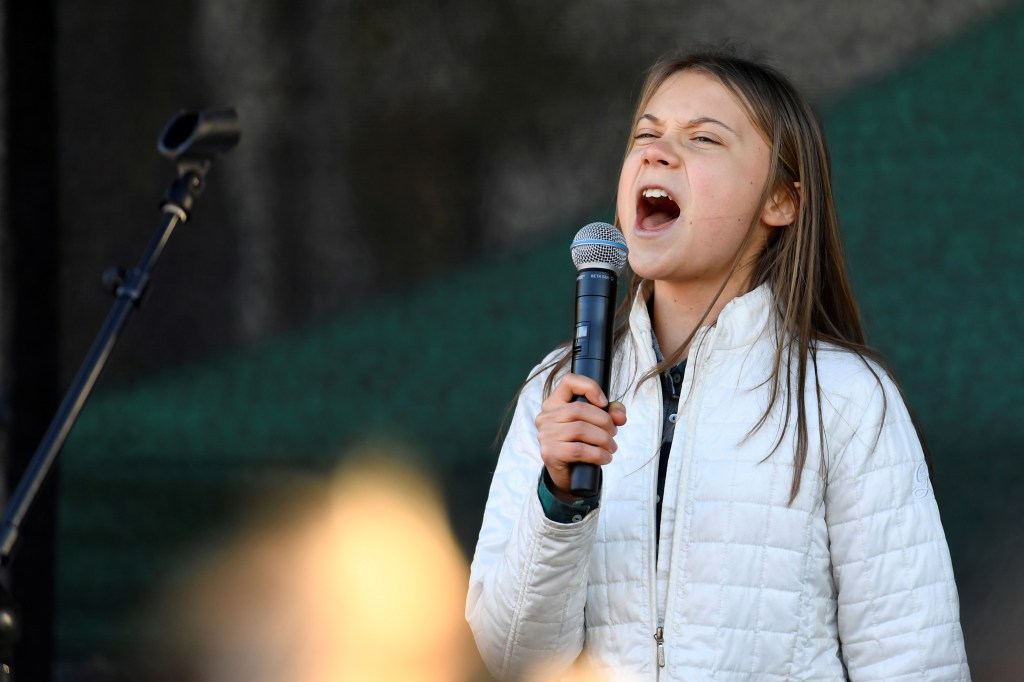 Climate activist Greta Thunberg