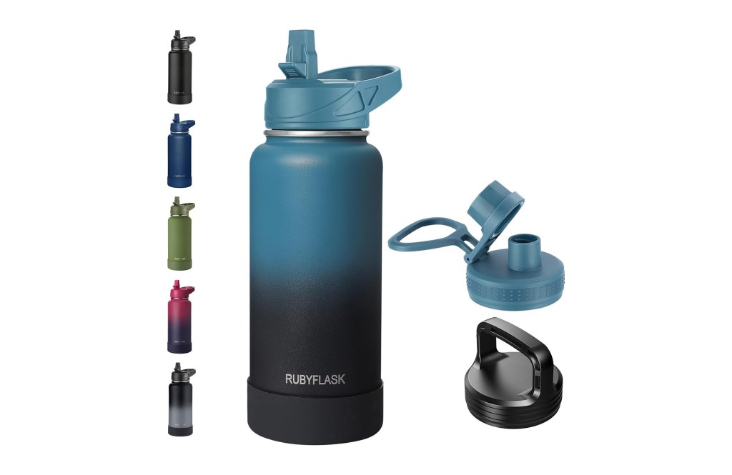 32oz Insulated Water Bottle with Straw