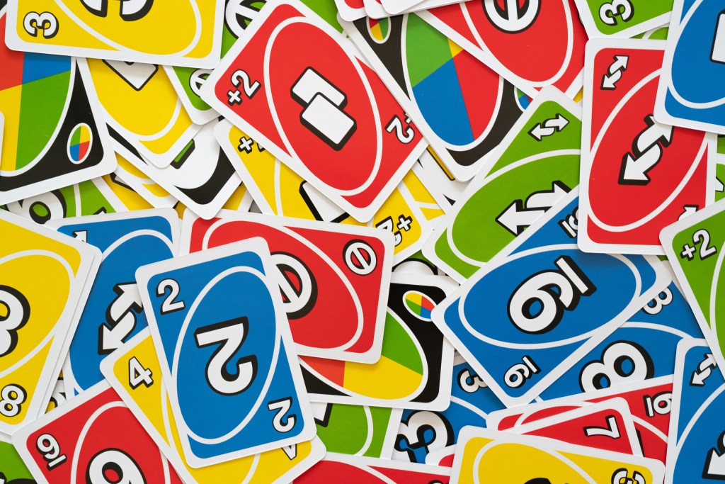 Uno is one of many games that is being revamped for colorblind players.